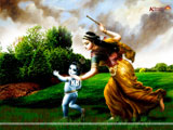 Baby Krishna Wallpaper